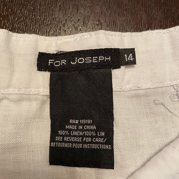 Cute white linen skirt - Picture 3 of 4